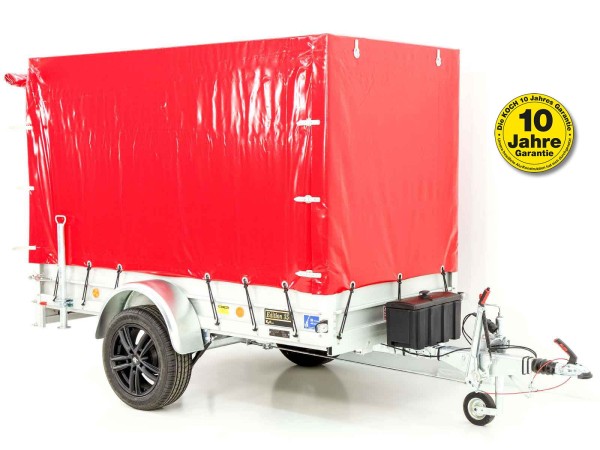 Koch-Anhänger "Edition 35" Hochplane 160cm Rot 125x250cm 1300kg|Typ 4.13|Koch