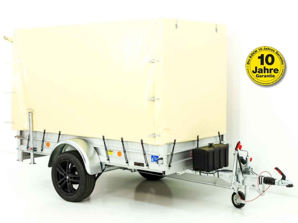 Koch-Anhänger "Edition 35" Hochplane 160cm Elfenbein beige 125x250cm 1300kg|Typ 4.13|Koch