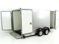 Vezeko Koffer-Absenkanhänger 167x400cm Höhe:190cm 3,5t|Tür Vezeko Koffer-Absenkanhänger 167x400cm Höhe:190cm 3,5t|Tür