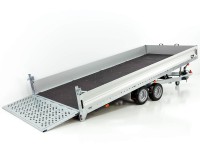 Vezeko Hochlader Anhänger J30.43|210x430cm 3t|Ladefläche kippbar Vezeko Hochlader Anhänger J30.43|210x430cm 3t|Ladefläche kippbar