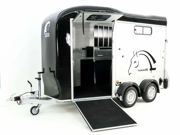 Cheval Liberte Pferdeanhänger Touring XL Country|Sattelkammer|Frontausstieg|schwarz