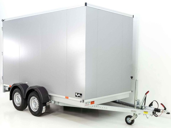 Vezeko Kofferanhänger VK Sandwich silber 152x355cm Höhe:193cm 2,7t