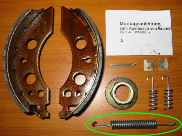 Bremsbackenrückholfeder