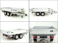 Vorschau: Unsinn Dreiseitenkipper UDK Profi 175x306cm 2,6t|E-Pumpe|Rampentunnel Vorschau: Unsinn Dreiseitenkipper UDK Profi 175x306cm 2,6t|E-Pumpe|Rampentunnel